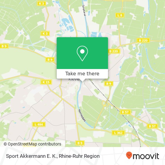 Sport Akkermann E. K. map