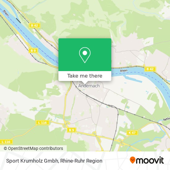 Sport Krumholz Gmbh map