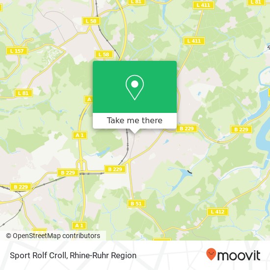 Sport Rolf Croll map