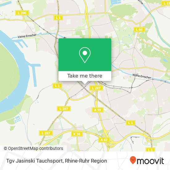 Tgv Jasinski Tauchsport map