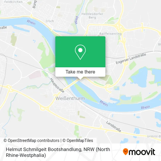 Карта Helmut Schmilgeit Bootshandlung