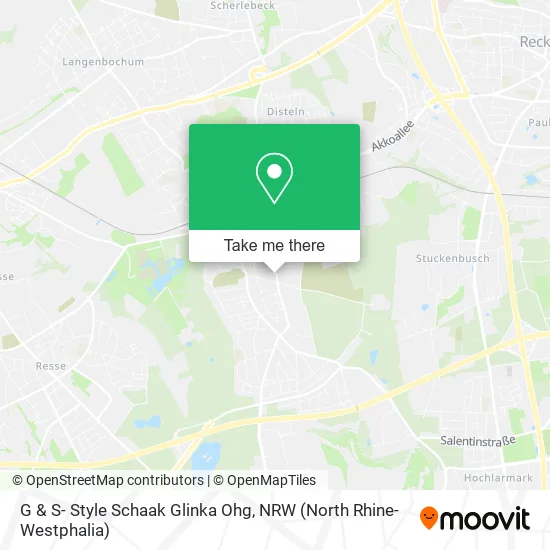 G & S- Style Schaak Glinka Ohg map