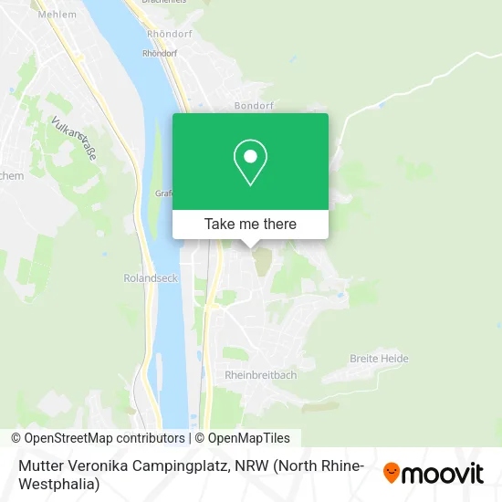 Карта Mutter Veronika Campingplatz