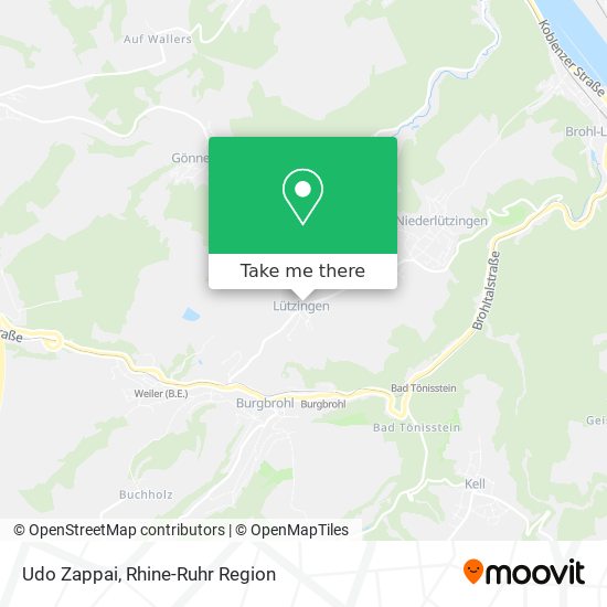 Udo Zappai map