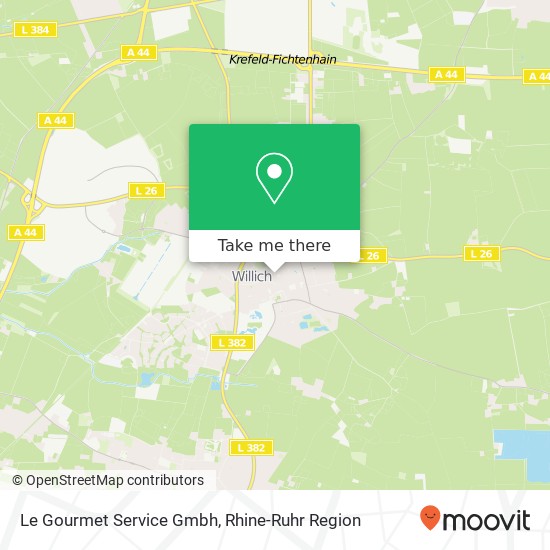 Le Gourmet Service Gmbh map