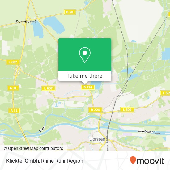 Klicktel Gmbh map