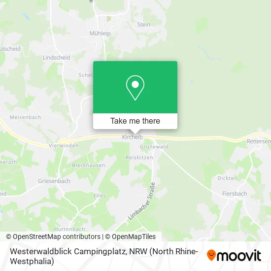 Карта Westerwaldblick Campingplatz