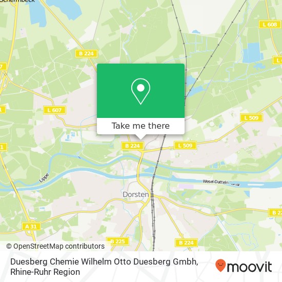 Duesberg Chemie Wilhelm Otto Duesberg Gmbh map