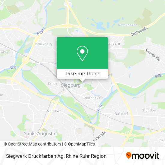 Карта Siegwerk Druckfarben Ag