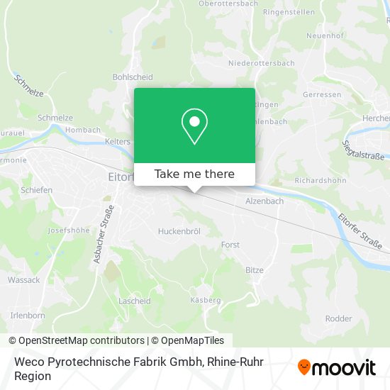 Weco Pyrotechnische Fabrik Gmbh map
