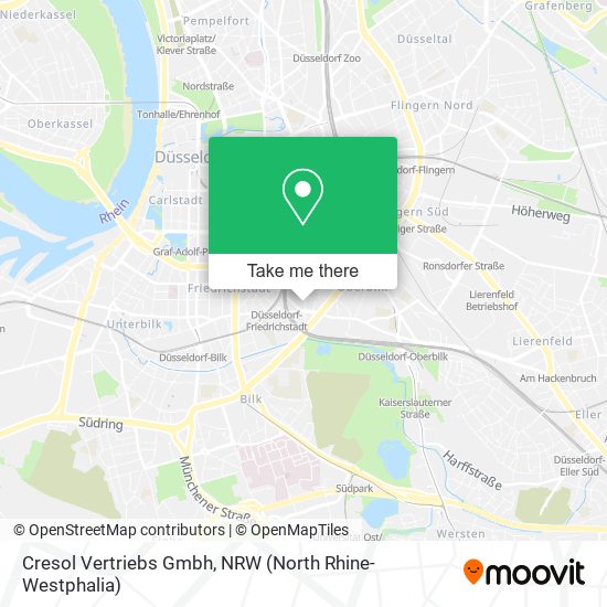 Cresol Vertriebs Gmbh map