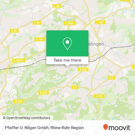 Pfeiffer U. Nilgen Gmbh map