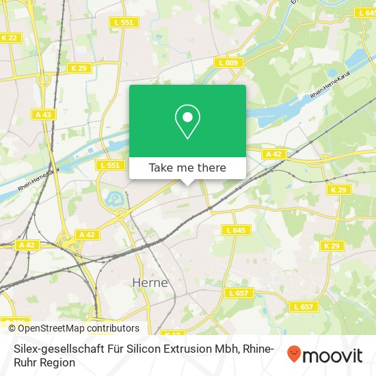 Silex-gesellschaft Für Silicon Extrusion Mbh map