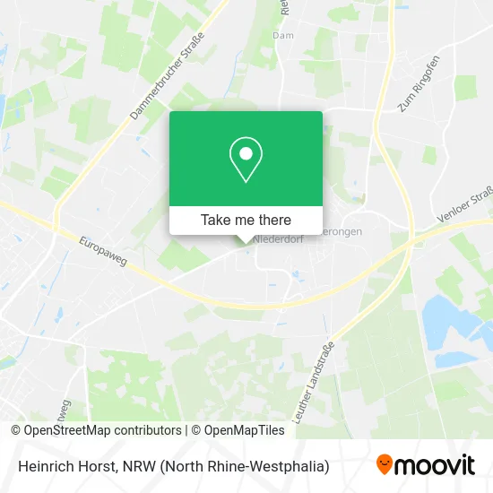 Карта Heinrich Horst