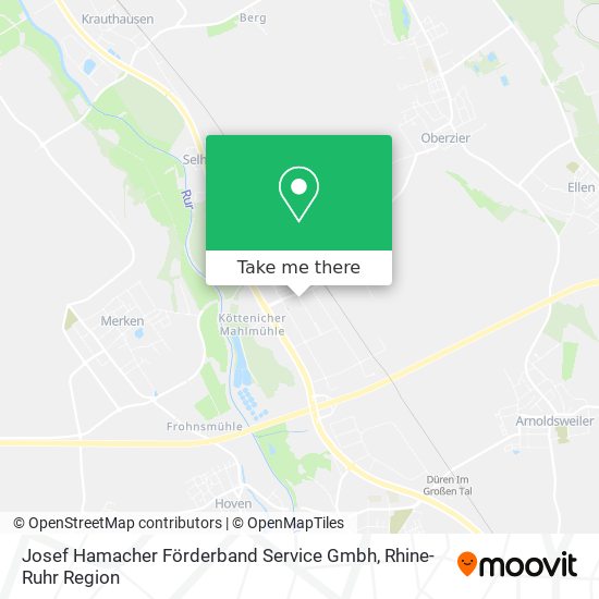 Карта Josef Hamacher Förderband Service Gmbh