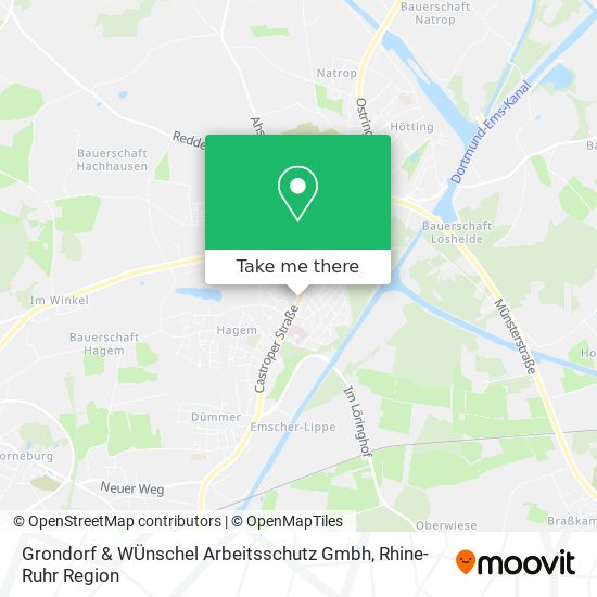 Grondorf & WÜnschel Arbeitsschutz Gmbh map
