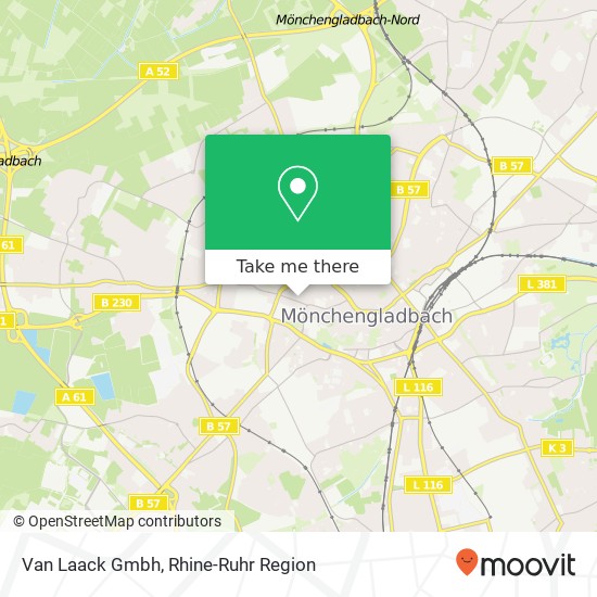 Van Laack Gmbh map