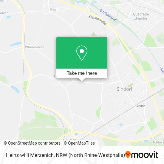 Карта Heinz-willi Merzenich