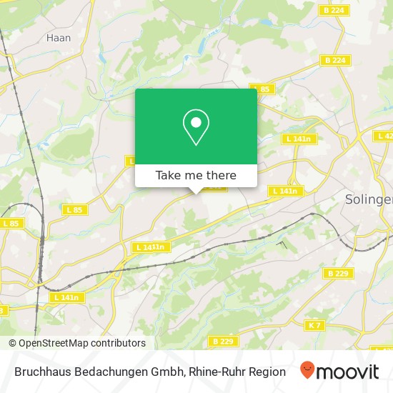 Карта Bruchhaus Bedachungen Gmbh