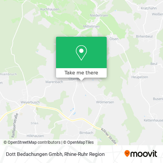 Dott Bedachungen Gmbh map