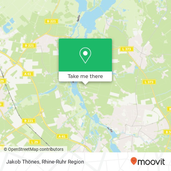 Jakob Thönes map