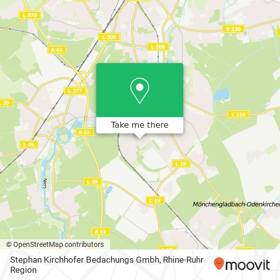 Stephan Kirchhofer Bedachungs Gmbh map