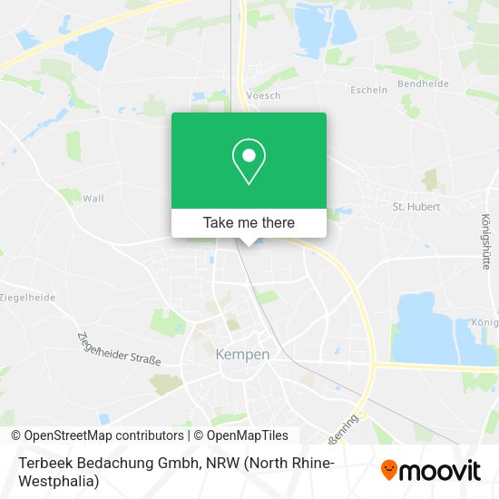 Terbeek Bedachung Gmbh map