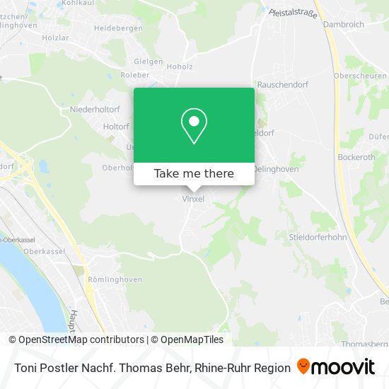 Toni Postler Nachf. Thomas Behr map