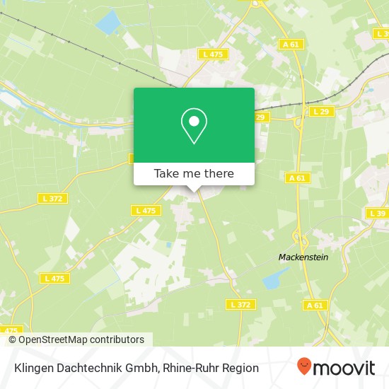 Klingen Dachtechnik Gmbh map