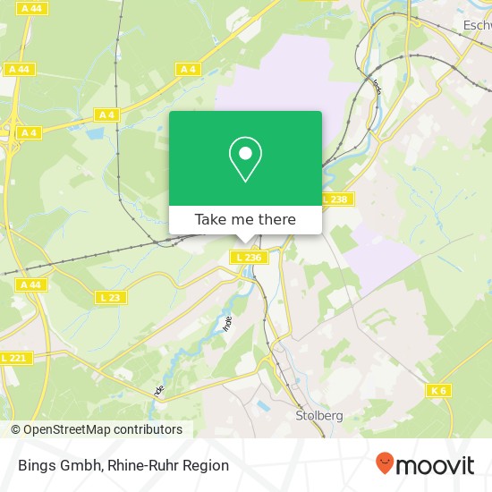 Bings Gmbh map