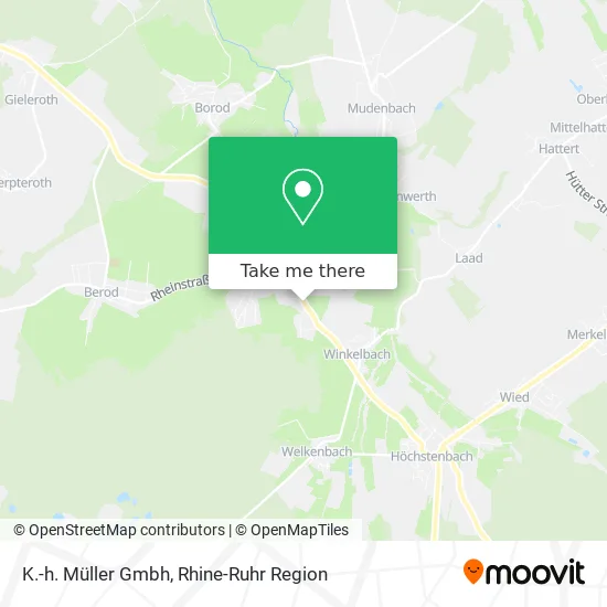 Карта K.-h. Müller Gmbh