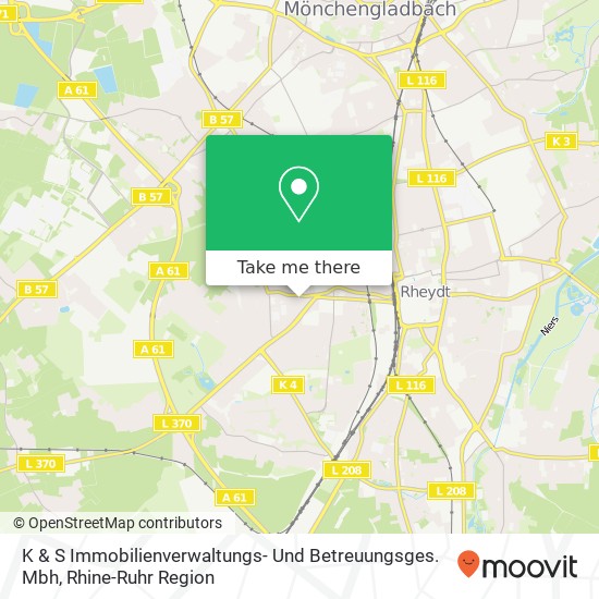 Карта K & S Immobilienverwaltungs- Und Betreuungsges. Mbh