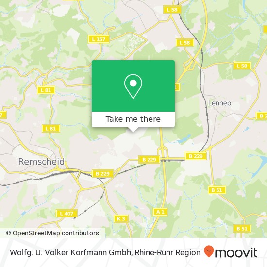 Wolfg. U. Volker Korfmann Gmbh map