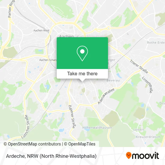 Ardeche map
