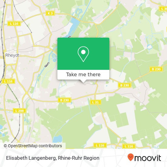 Elisabeth Langenberg map