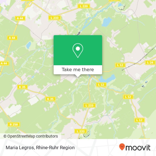 Карта Maria Legros