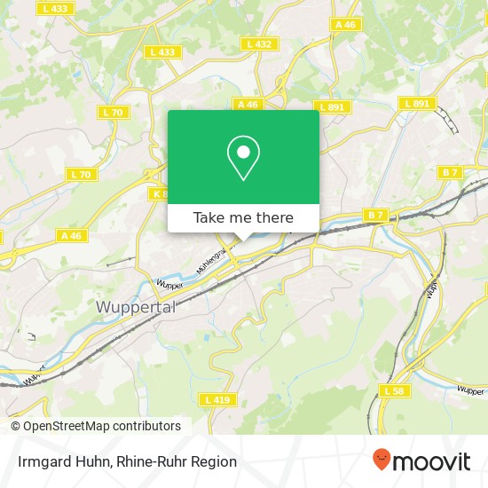 Irmgard Huhn map