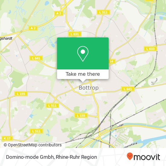 Domino-mode Gmbh map