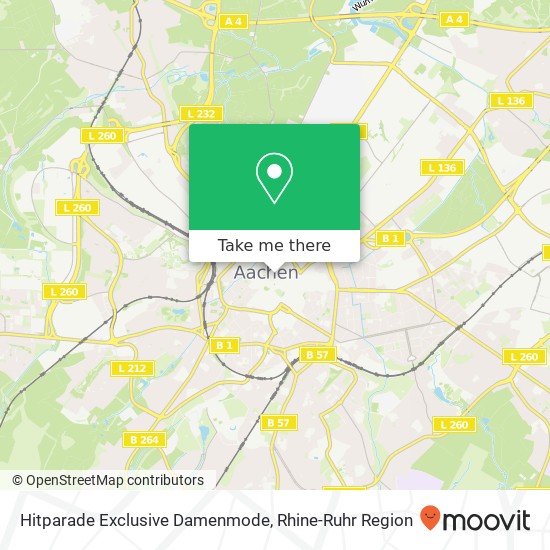 Hitparade Exclusive Damenmode map