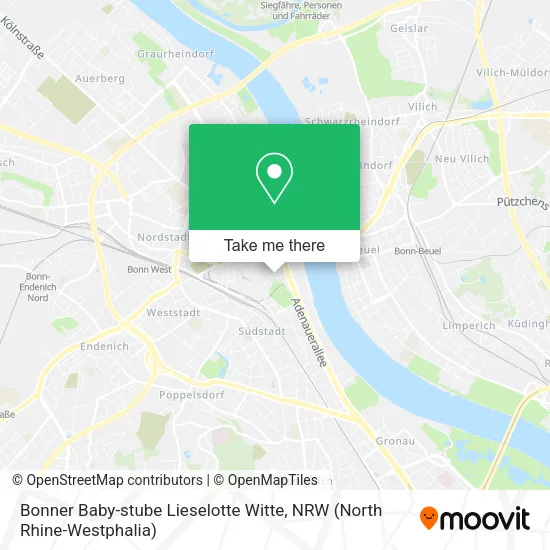 Карта Bonner Baby-stube Lieselotte Witte