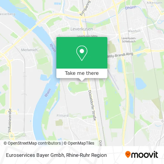 Euroservices Bayer Gmbh map