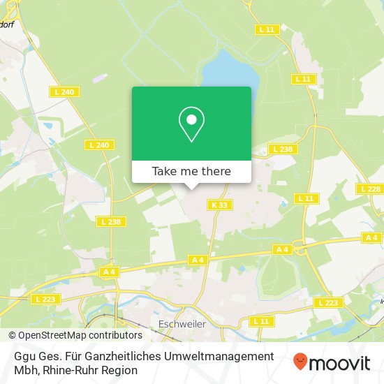 Ggu Ges. Für Ganzheitliches Umweltmanagement Mbh map