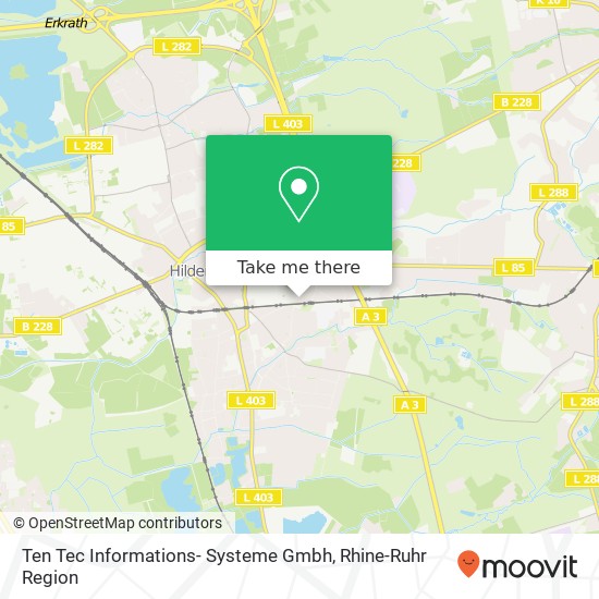 Ten Tec Informations- Systeme Gmbh map