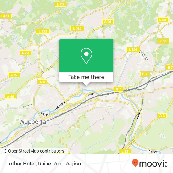 Lothar Huter map