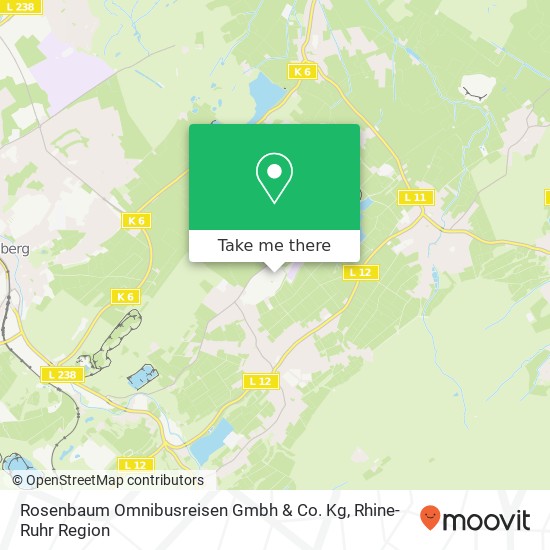 Rosenbaum Omnibusreisen Gmbh & Co. Kg map