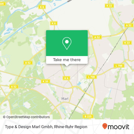 Type & Design Marl Gmbh map