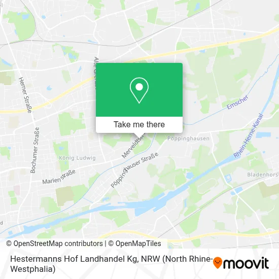 Hestermanns Hof Landhandel Kg map
