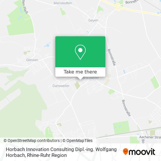 Horbach Innovation Consulting Dipl.-ing. Wolfgang Horbach map