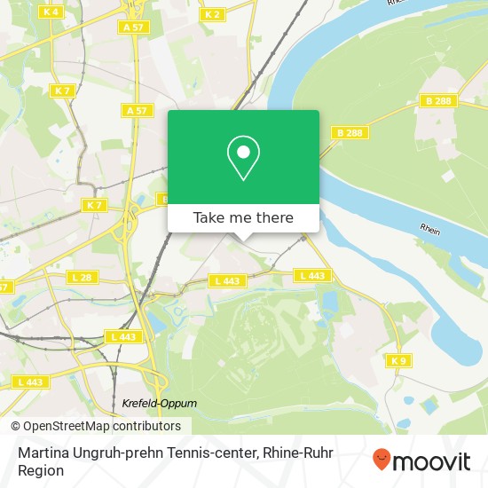 Карта Martina Ungruh-prehn Tennis-center