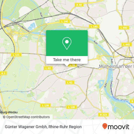 Карта Günter Wagener Gmbh